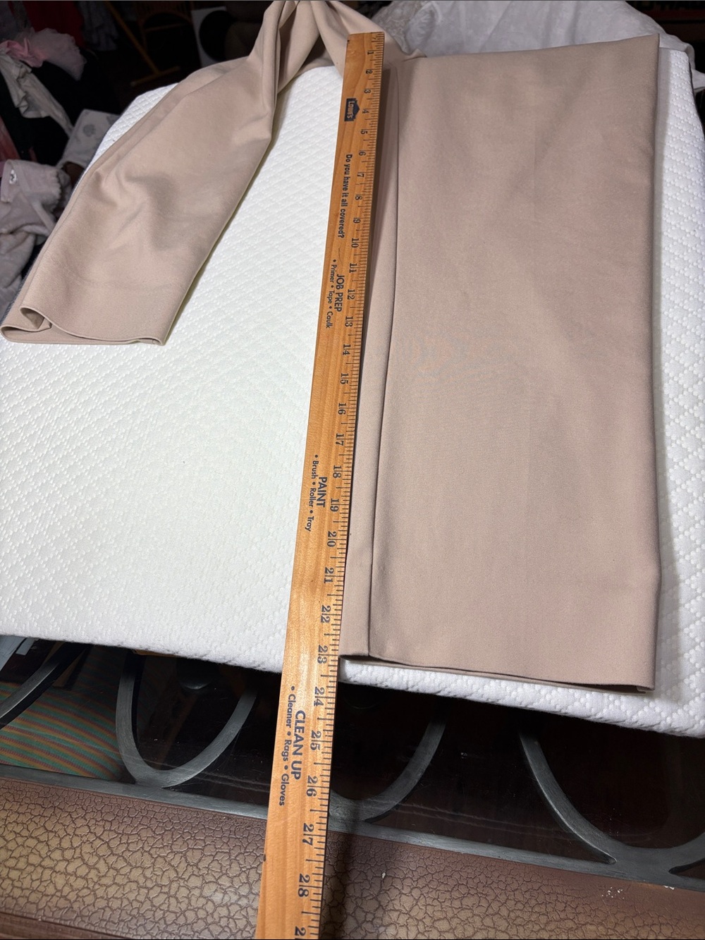 Investments Women’s Dress Pants in Light Beige - Picture 7 of 8